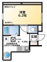 アバンギャルド・インターの間取り画像