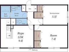 リブリ・メゾン・樹の間取り画像