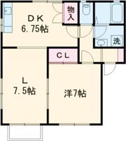 ベルシオン桜町A棟の間取り画像