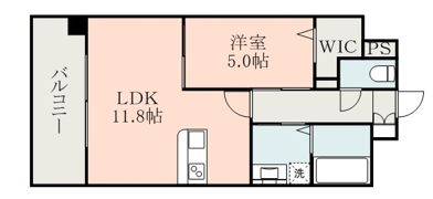 ロザリアン坪井の間取り画像