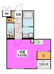 レジデンシャルジェム井尻駅の間取り画像