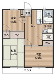 ファミールケイAの間取り画像