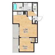 ココングランジュール豊中立花町の間取り画像