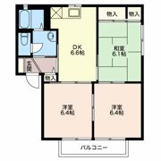 カーサ ヴィヴレの間取り画像