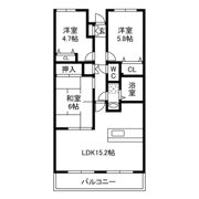 コトー陽光台の間取り画像