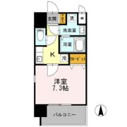 カスタリア新梅田の間取り画像