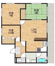 コンフォルタブルメゾンの間取り画像