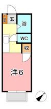 メゾンエポック Aの間取り画像