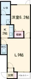 リヴェール松陰の間取り画像