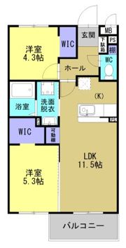 SETTLE 姶良の間取り画像
