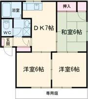 ヴィオラ旭の間取り画像