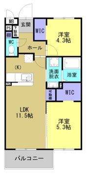 SETTLE 姶良の間取り画像
