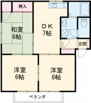 ヴィオラ旭の間取り画像