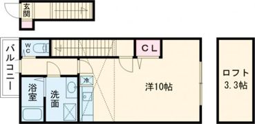 あんしん+八田寺町08-1043の間取り画像