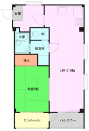 アネックス山内の間取り画像