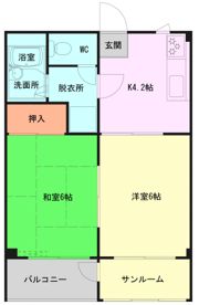 アネックス山内の間取り画像