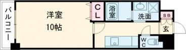 TKアンバーコート六条通の間取り画像