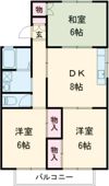 ユーミクラ3の間取り画像
