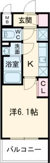 エスリード大阪平野プライムの間取り画像