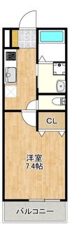 Maison Claire南柏（メゾンクレール南柏）の間取り画像