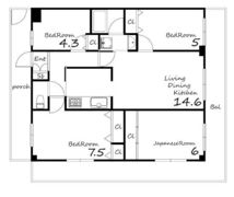 ビッグウェーブビルの間取り画像