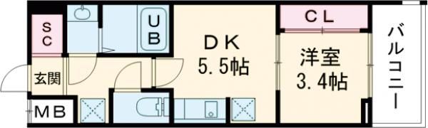 Grand Luceの間取り画像