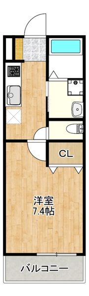 Maison Claire南柏（メゾンクレール南柏）の間取り画像
