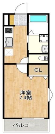 Maison Claire南柏（メゾンクレール南柏）の間取り画像