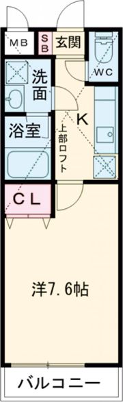 ハートハイムの間取り画像