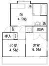 シャトーナカノの間取り画像