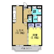 プランドール広木の間取り画像
