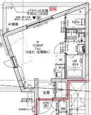 クレドコート品川中延の間取り画像
