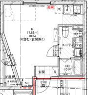 クレドコート品川中延の間取り画像
