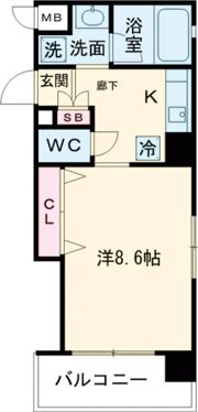 エスティ・ロアール神戸西の間取り画像