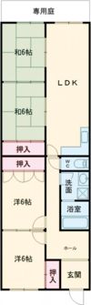 山本マンションの間取り画像