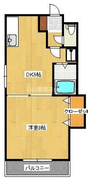 ベルエール八本松の間取り画像