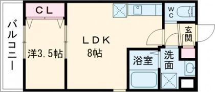 （仮称）ジーメゾン東浅香山リヴェルの間取り画像