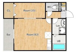 (仮称)ジーメゾン松戸六実ディアの間取り画像