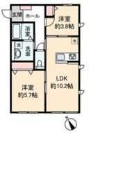 クレール新座の間取り画像