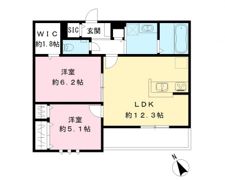 フィカーサ柏の葉の間取り画像