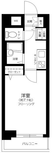 Verona池袋本町Lussoの間取り画像