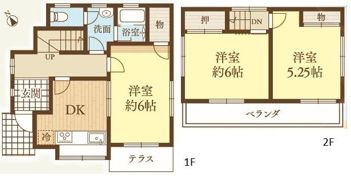横川町みはらしハウスの間取り画像
