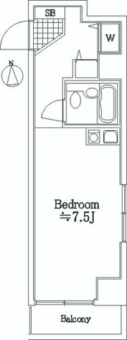 ライオンズマンシヨン八王子第二の間取り画像