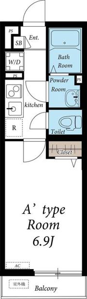 リブリ・Kawagoeの間取り画像
