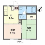 ブライトハウス七海Aの間取り画像