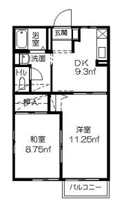 クリグ・ランド Aの間取り画像