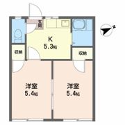 メゾン新小路の間取り画像