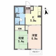 メゾン・ジョワイユ Bの間取り画像