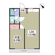 メゾンド・ビューティーの間取り画像