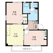 アネーロ Kの間取り画像